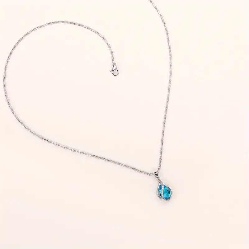 Collar "Gota Aquamarina" - OFERTA 2x1